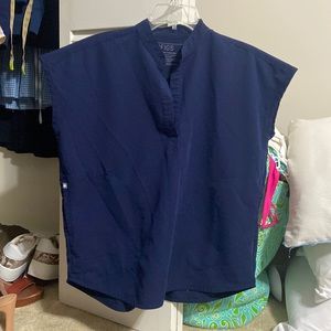 Figs Rafaela top. Xs. Navy blue.